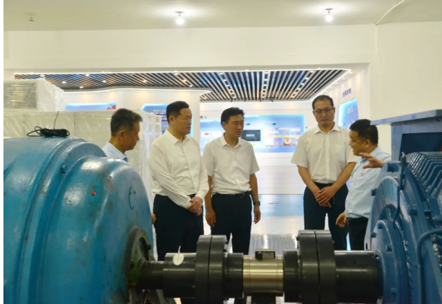 電力集團黨委書記、董事長李偉到新風光調(diào)研